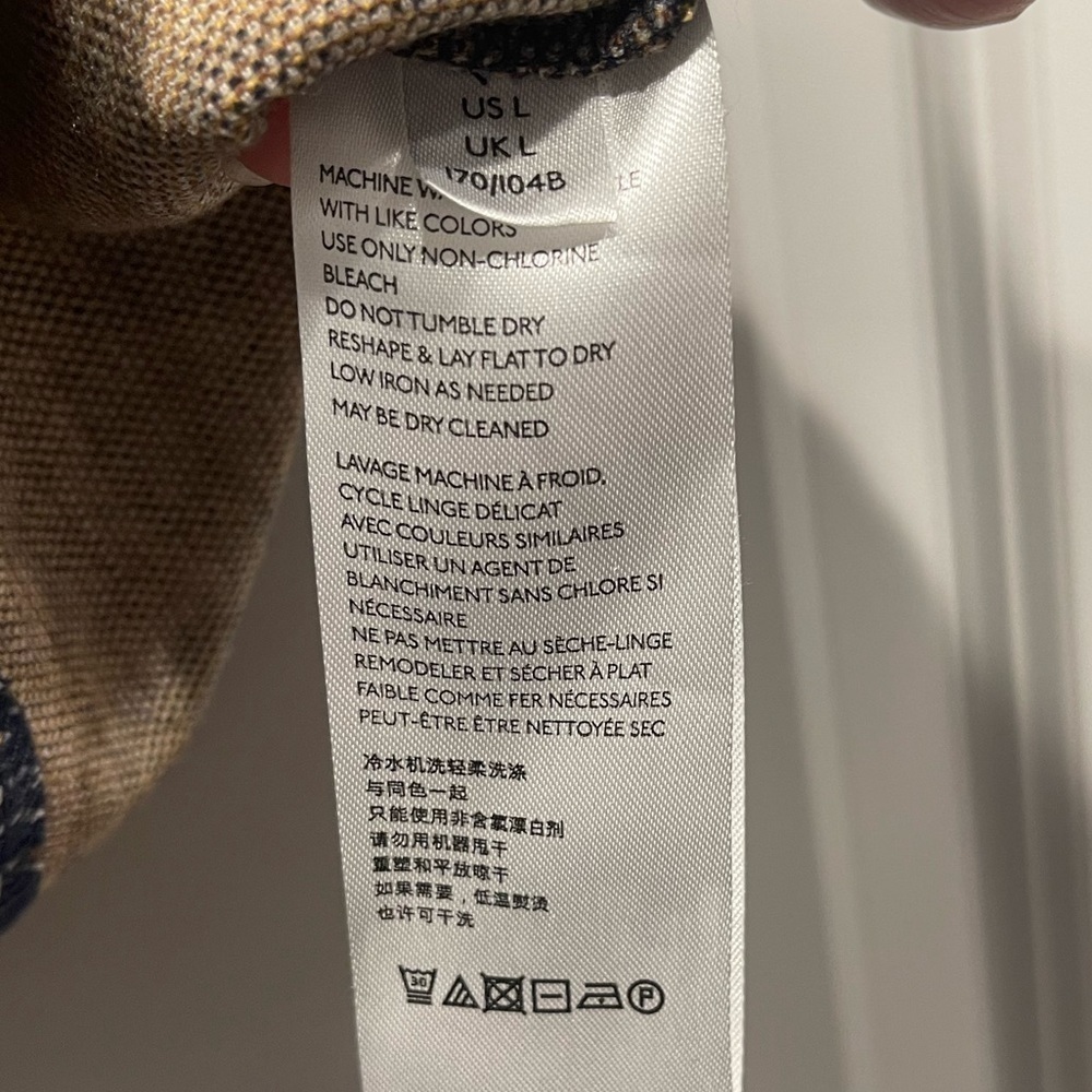 Anthro Navy Jaime Zebra Print Peplum Top - image 7